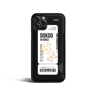 BUBBLEPACK Dokdo in korea圖案卡夾手機殼