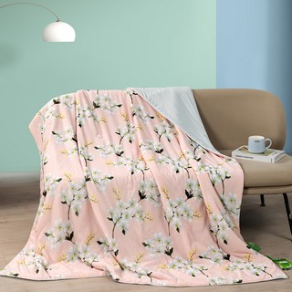 LoveCity 寢城之戀 夏日冰特調 氣泡冰絲涼感紗冰冰被, 花言