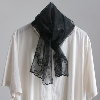 VARVISU 巴比秀 奧利維亞 長版蕾絲圍巾