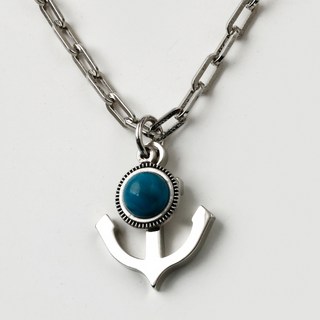 Shoveoff 男士日常點綴綠松石項鍊 SVN-2003