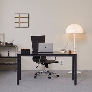 16 Piece 多用途電腦桌, 黑色