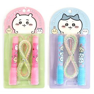 吉伊卡哇彩虹跳繩2種套組, 1個, 混色