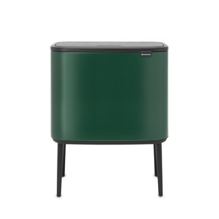 brabantia Bo Touch Bin 內桶垃圾桶 11 + 23L, 松綠色, 1個