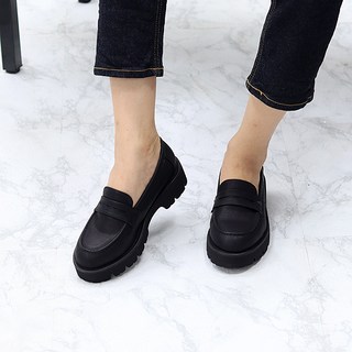 About Shoe 女款 Candy 厚底便士樂福鞋