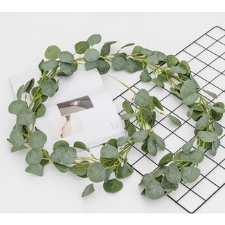 OLIVEPARTY 尤加利人造藤蔓掛飾, 綠色