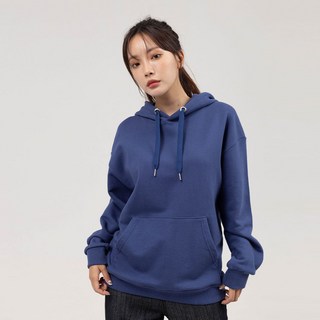 ELLENASSY 素色Oversize連帽T恤