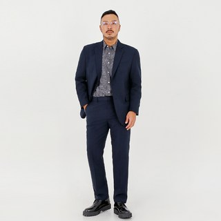 Fivelarge 男士基本款大尺碼西裝套組