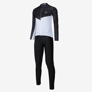 zn 長袖車衣 + 九分褲自行車上下套裝 ANB03