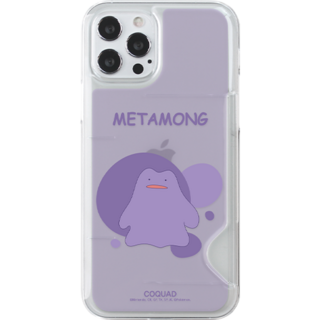 PoKeMoN 寶可夢 百變怪半透明卡片收納輕薄手機殼