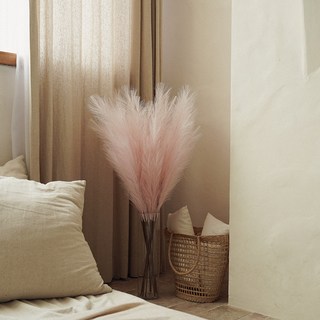 flaus302 人造粉黛亂子草, 1個, 粉紅色