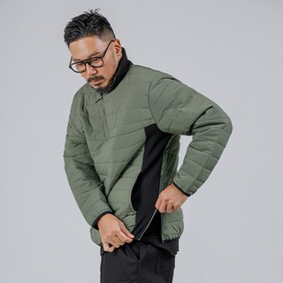 파이브엑스라지 남성용 빅사이즈 옆 밴드 패딩 아노락 자켓