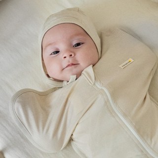 (국내생산)말랑하니 스와들 속싸개 밤부라이트 S