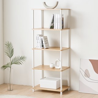 GAGURECIPE 收納櫃, 5層, 橡木白