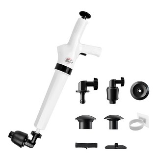 Named Company 第四代氣壓式管道疏通器，ABS塑膠材質, 23 x 27cm, 白色