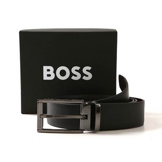HUGO BOSS 男士金屬扣皮帶
