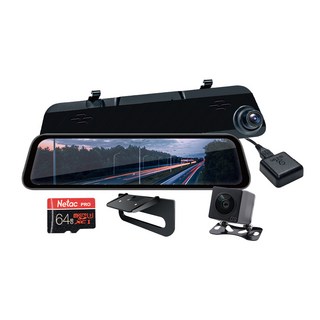 鷹之眼 測速聲控 2K Sony前後電子後視鏡 附64G卡 12吋