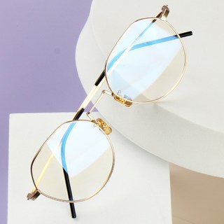 BEIMA 六角形圓框鈦金屬眼鏡框