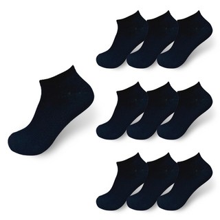 CAPACCI Air Socks H 運動防滑短襪 10雙, 黑色, 黑色, 黑色, 黑色, 黑色, 黑色, 黑色, 黑色, 黑色, 黑色, 10個
