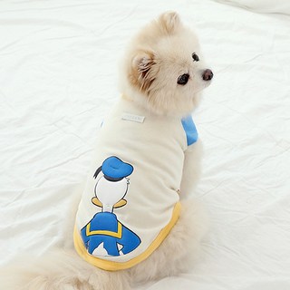 이츠독 강아지 디즈니 고잉 순면 티셔츠, Donald, 1개