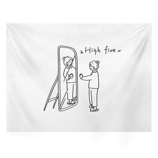 하루재 北歐風織物掛布, 擊掌