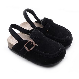 兒童蓬鬆柔軟勃肯拖鞋