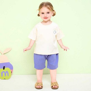 mollimelli 幼兒透氣吼吼恐龍上下衣套裝