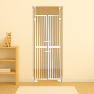 키워보리 고양이 탈출방지 안전문 1번, 화이트, 1개