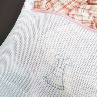 巧用 3D立體加厚型洗衣袋 洋裝 50 x 40cm, 1個, 白色