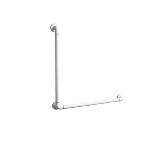 Cassido 卡司多 衛浴 抗菌扶手L型, 白色, 1個