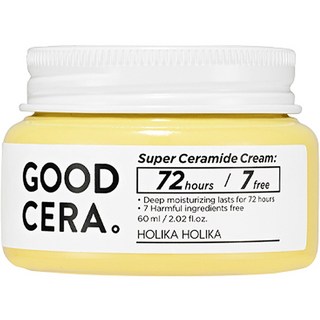 HOLIKA HOLIKA Good Cera 超級神經酰胺保濕修護霜，72小時深層保濕，不含7種有害成分, 60ml, 1罐