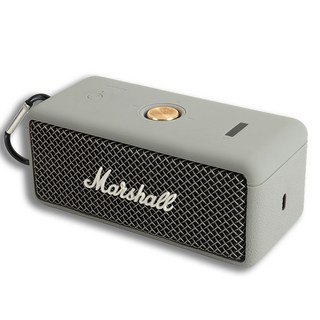 Marshall Emberton藍牙喇叭矽膠保護套+登山扣套組, 灰色
