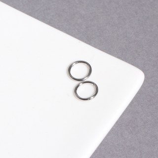 젤루나 써지컬 기본 세그먼트 원터치 링 피어싱 6 x 1 mm P-05 2p