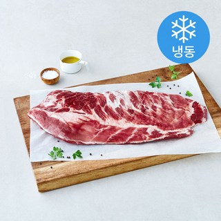 미국산 돼지 스페어립 원육 리테일팩 통바베큐용 (냉동), 1개, 2.2kg