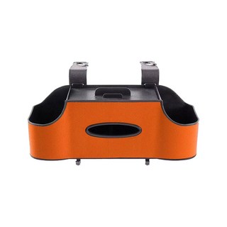 bebehome 高質感車用椅背收納盒, 橘色, 1個