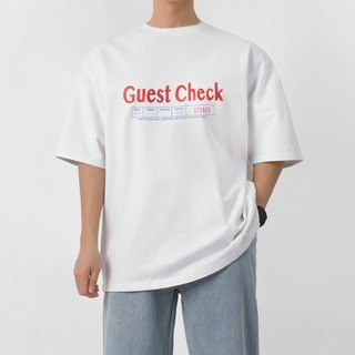 男士優質高密度Guest Box短袖T恤 T2861