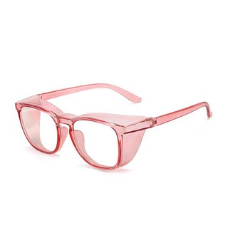 CT Company 透明抗藍光防霧護目鏡, 粉色, 1個