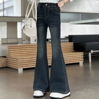 EYOUMONG 修身水洗丹寧高腰長褲 E6S291