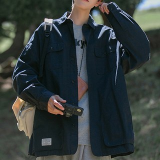 PDS時尚復古軍裝工裝夾克