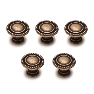 Sonjabisesang 向日葵單孔古典家具把手 (小), 棕色, 5個