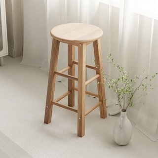 GAGU FEELING 600 中島餐桌吧台椅, 自然色, 1個