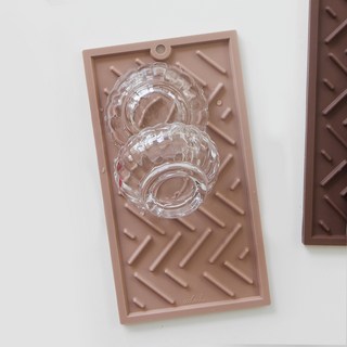 에이드엘 헤링본 실리콘 식기 건조매트 미니, 1단, 브릭레드, 2개