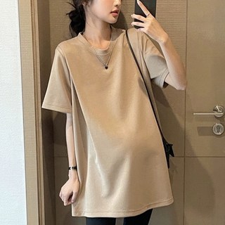 Un-have 基本款寬鬆孕婦短袖T恤