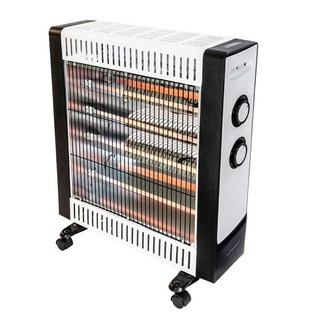 Unimax移動式四段式石英管巨型電暖器, 白色, UMH-7800Q