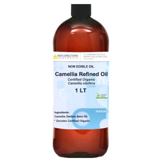 NEW DIRECTIONS 新方向 ACO有機基底油/按摩油/保濕油/基礎油/山茶花油, 1個, 1L