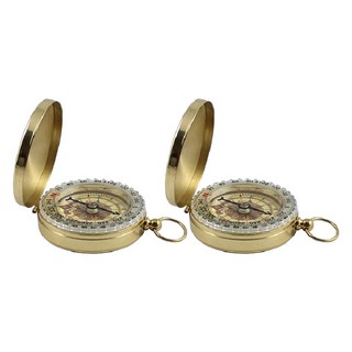 大韓環形羅盤 金色, 混合色, 2個