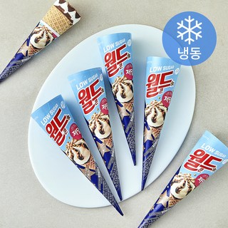 롯데웰푸드 월드콘 바닐라 저당, 6개, 1개입, 160ml