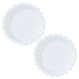 식스파머스 튼튼한 해바라기 화분 받침, 화이트, 2개