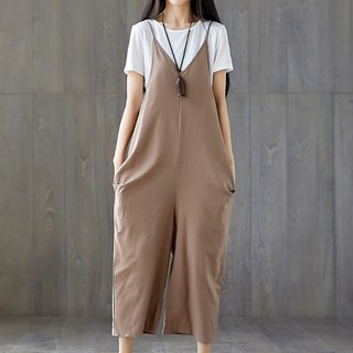 假兩件式休閒孕婦兩件套吊帶褲連身褲