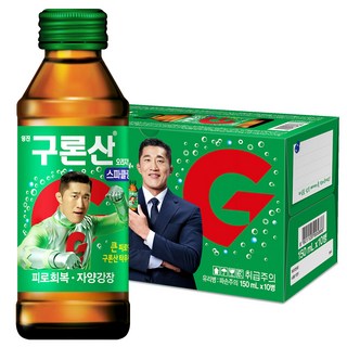 해태htb 구론산 탄산스파클링, 150ml, 10개