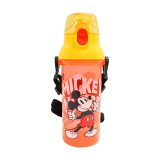 LiLFANT 迪士尼米老鼠背帶彈蓋水瓶, 混色, 480ml, 1個